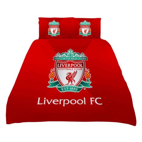 Liverpool Football Club Reversible Double Duvet Cover Bedding Set £39.99